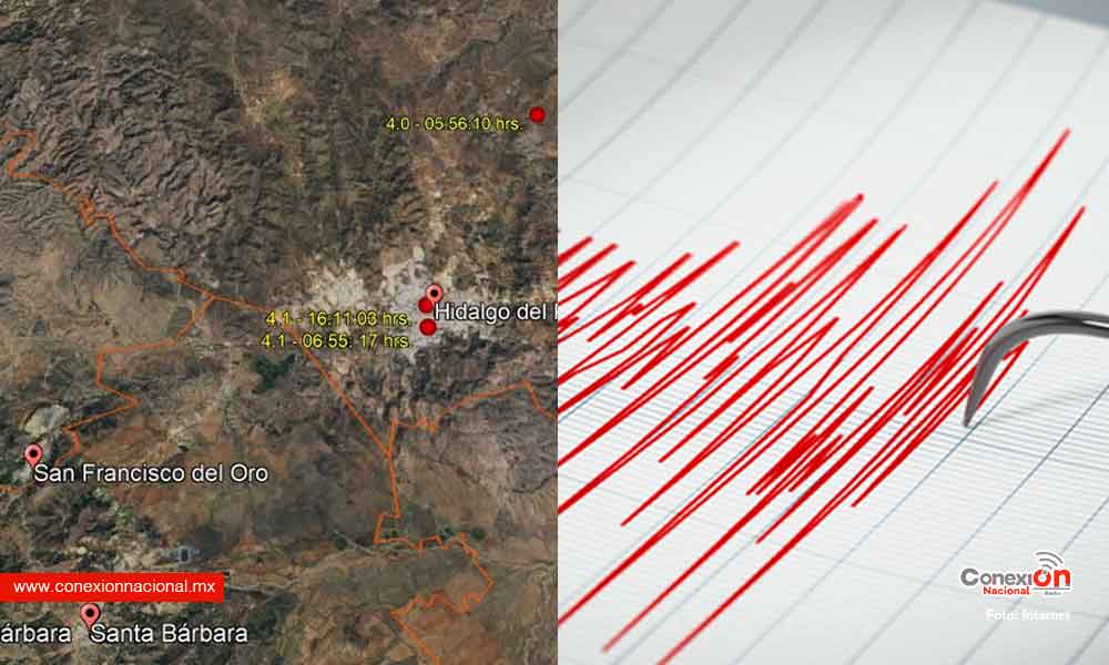 Se registra sismo de 4.6 en Parral: Protección Civil Estatal no reporta lesionados