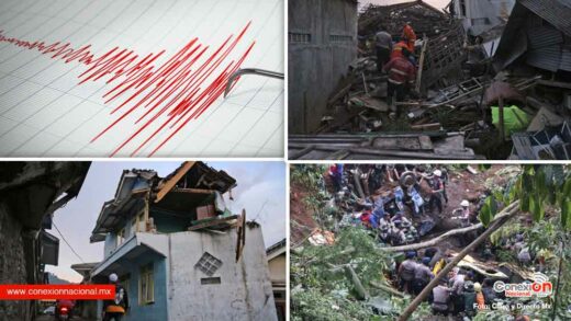 Terremoto Azota a Java en Indonesia, hay más de 50 personas muertas y mucha destrucción