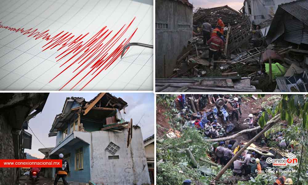 Terremoto Azota a Java en Indonesia, hay más de 50 personas muertas y mucha destrucción