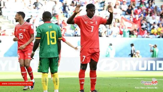 Suiza gana con lo mínimo a Camerún