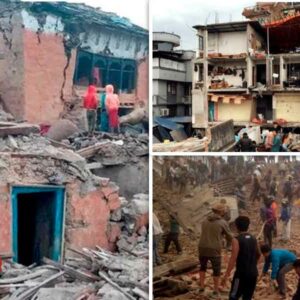 Terremoto azota a Nepal, hay 6 muertos y muchos daños materiales