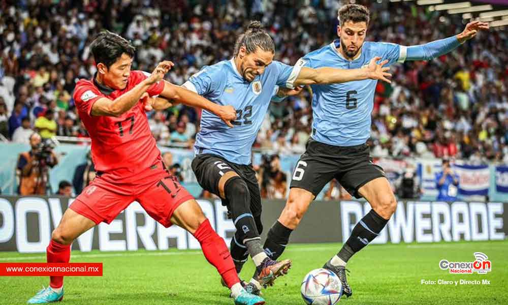 Uruguay y Corea del Sur empatan en un intenso y atractivo partid