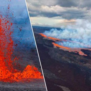 Volcán Mauna Loa erupción