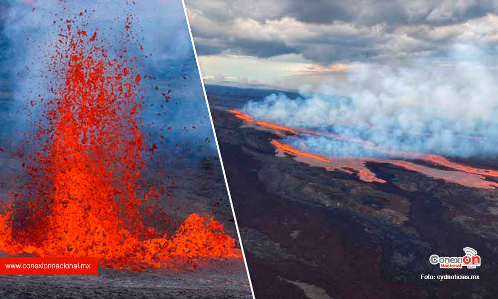 Volcán Mauna Loa erupción