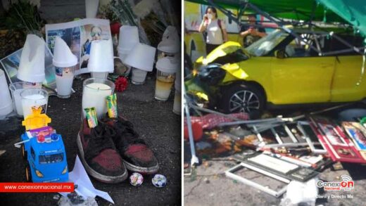 Identifican al conductor del brutal choque en Ecatepec que mató a Rodrigo de 7 años