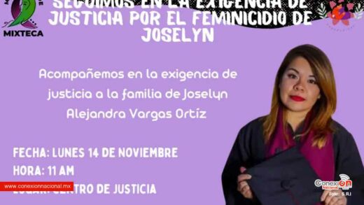 Colectivo feminista acompañarán a familia de Joselyn en audiencia intermedia