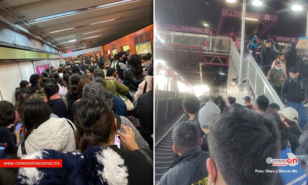 ¡El Metro CDMX está imposible! Suspenden servicio de la estación La Raza a Indios Verdes