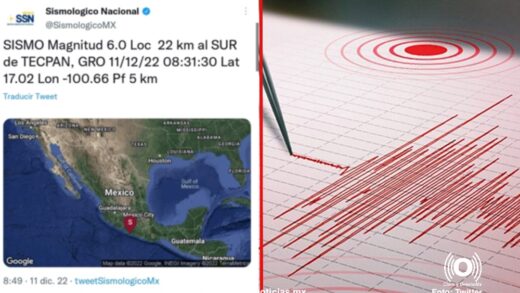 ¡Qué susto! Se activó alerta sísmica por temblor de magnitud 6 en el centro del país