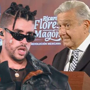 “Ojalá y venga”: AMLO pide a Bad Bunny de concierto de a grapa en el Zócalo