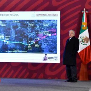 En diciembre de 2023 vamos a estar subiéndonos a ese tren: AMLO sobre el Interurbano México-Toluca