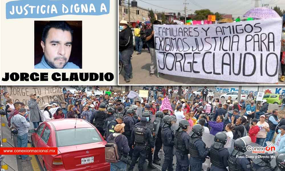 Protestan para que no haya impunidad en el homicidio del tamalero Jorge Claudio