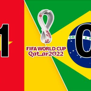 Camerún gana a Brasil