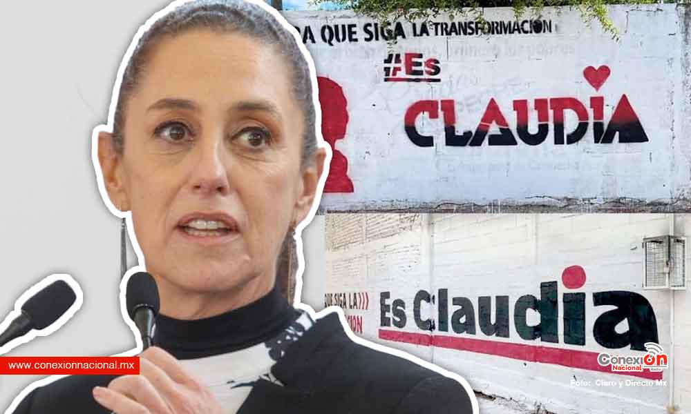 Acata Sheinbaum orden del INE para detener su campaña de promoción electoral