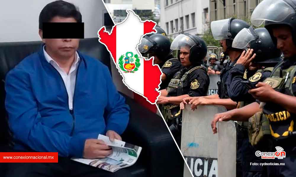 Congreso de Perú destituye al presidente Pedro Castillo