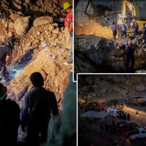 Derrumbe de mina de arena en Amacuzac, Morelos