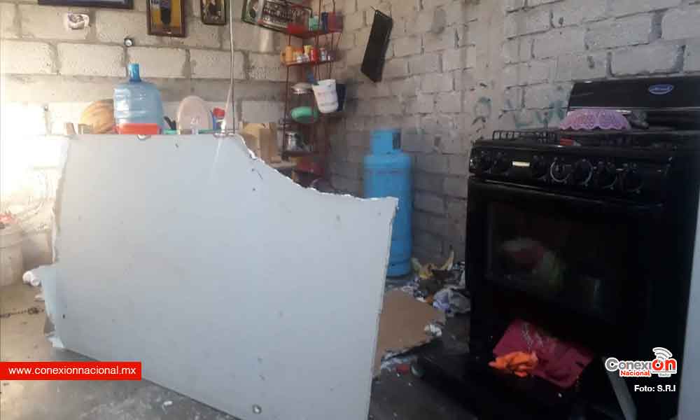 Fuga de gas provocó explosión en colonia San Rafael