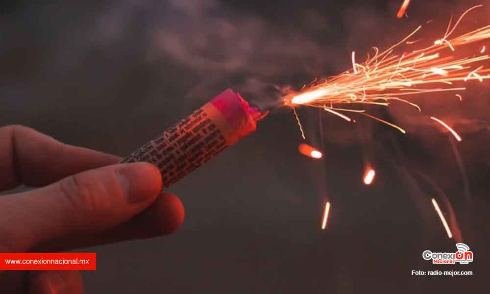 Incidente por uso de pirotecnia