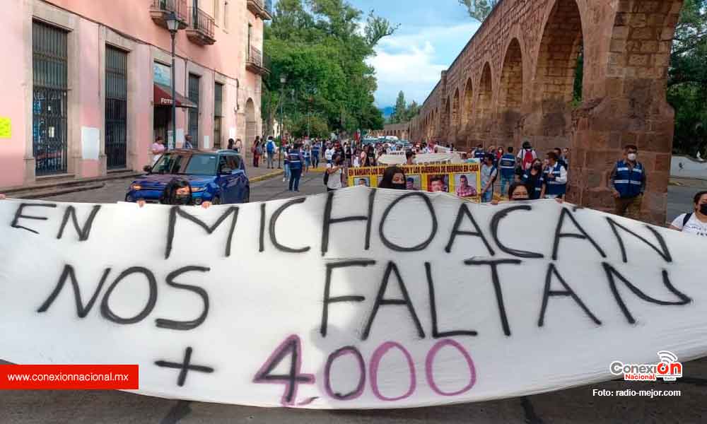 Más de 4 mil desaparecidos en Michoacán durante el 2022