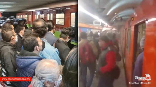 Otra vez humo en un tren del Metro de la CDMX, desalojan a pasajeros de la Línea 7
