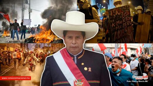 Niegan amparo a Pedro Castillo, las protestas en Perú son cada vez más fuertes