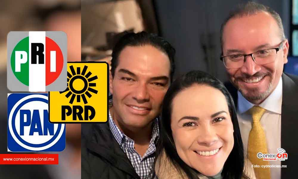 PRI, PAN, PRD van en alianza en el Estado de México