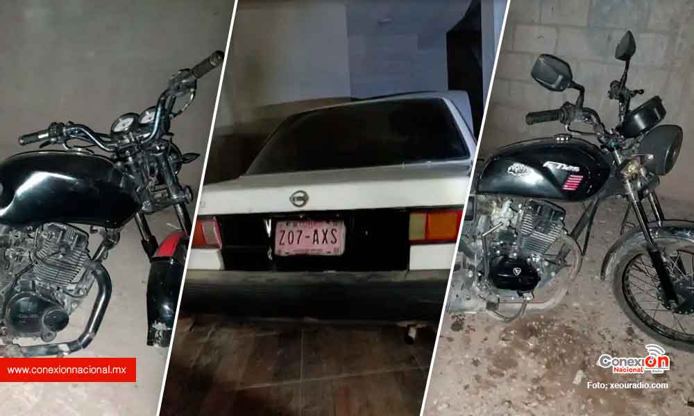 Recuperan tres unidades de motor