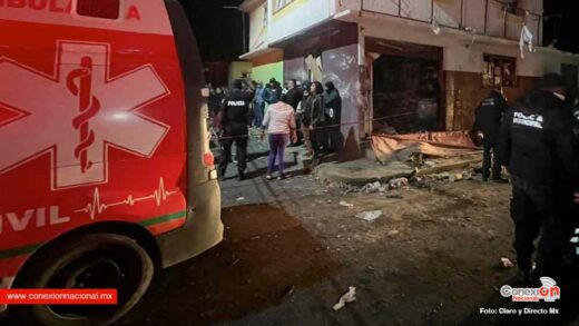 Fuerte explosión por pirotecnia en Nopaltepec