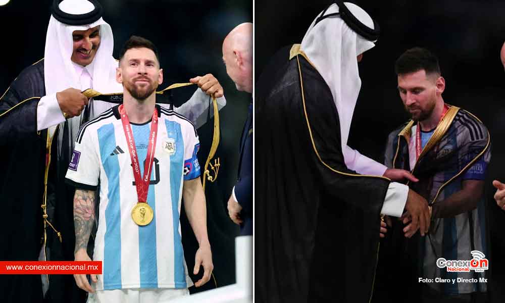 ¿Qué significa la túnica que el emir de Qatar colocó a Messi?