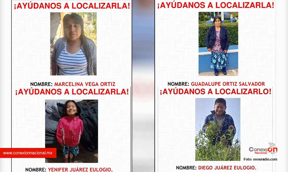 Denuncian secuestro de familiares