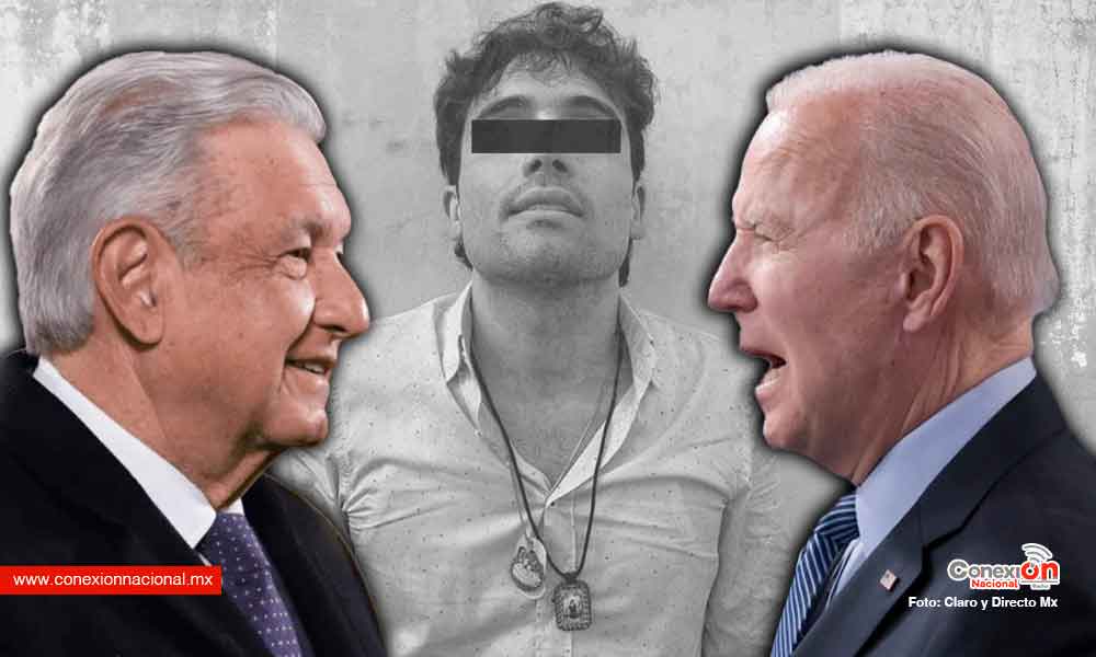 Dice AMLO que se habló de la detención de Ovidio Guzmán con Biden