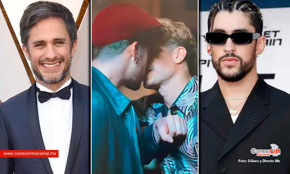 ¿Por qué se besaron Gael García y Bad Bunny?
