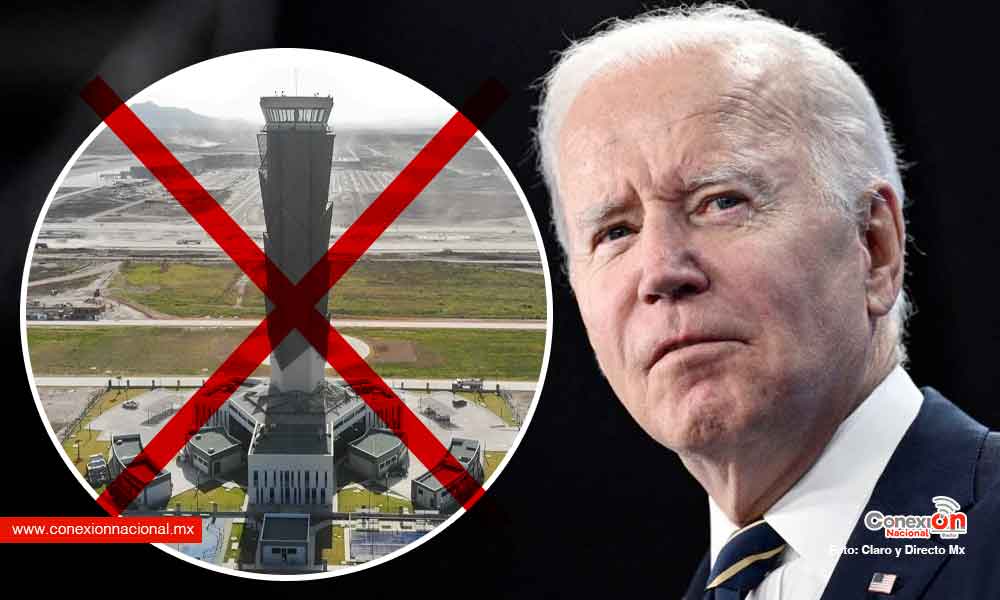Biden no aterrizará en el AIFA, el Air Force One llegará al AICM ¡Por seguridad!