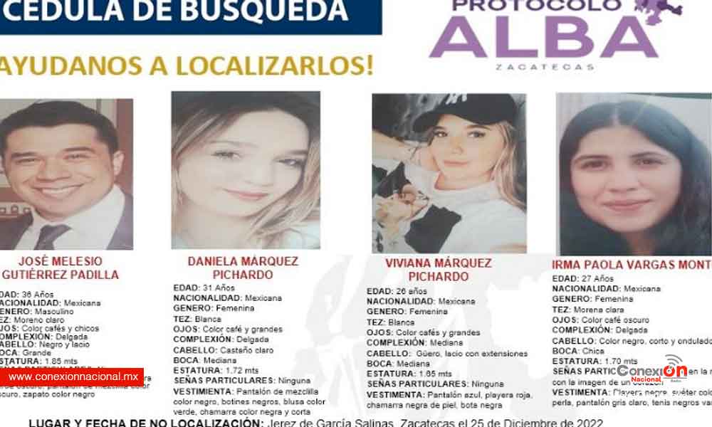 Hallan camioneta en la que viajaban jóvenes desaparecidos en límites de Zacatecas y Jalisco