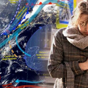 Está de salida el frente frío 21, pero seguirán bajas temperaturas y algunas lluvias