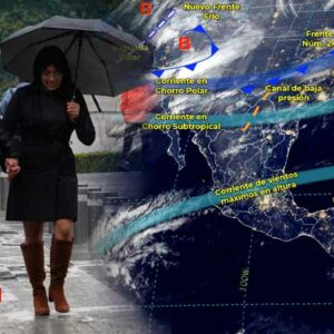 Para este lunes lluvias en el noroeste y cielo despejado en el centro y sureste del país