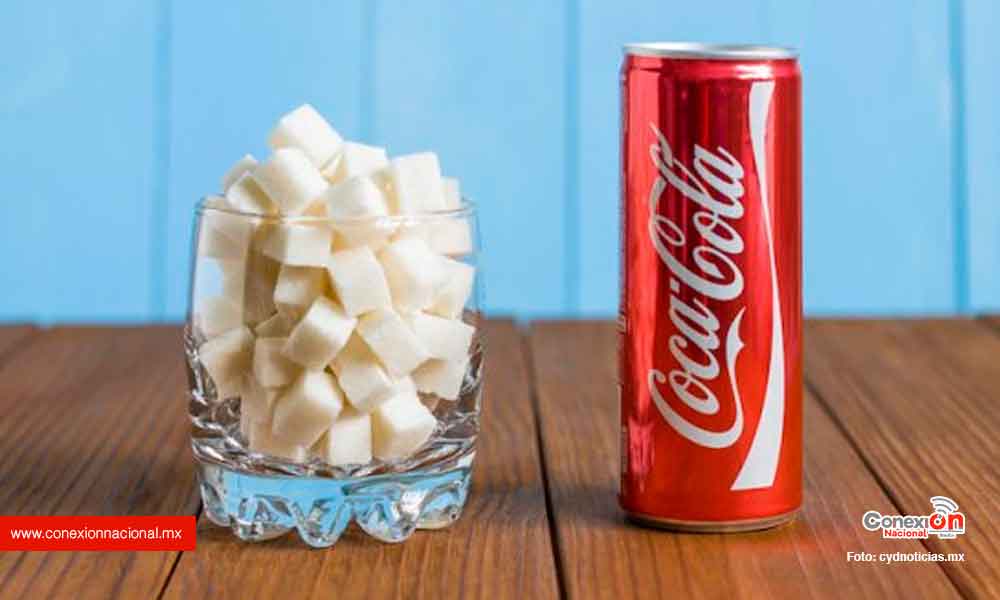 Con una “coquita” rebasas el consumo recomendado de 25 gr de azúcar por día