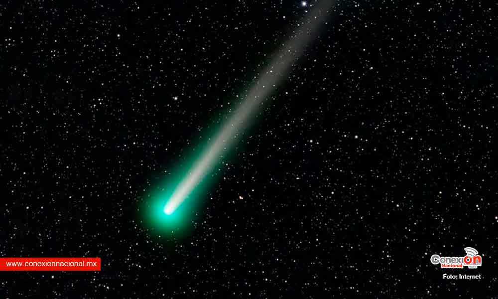 Cometa verde se acerca por primera vez en 50 mil años