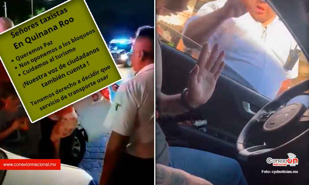Convocan a boicot vs taxistas de Cancún
