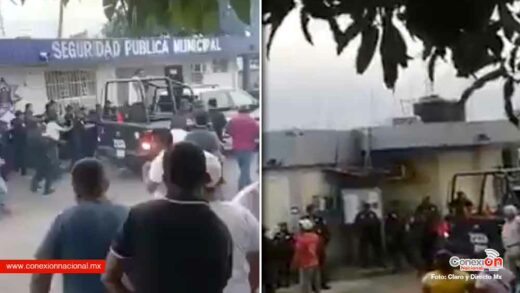 Damnificados en Chiapas vandalizan palacio municipal por falta de apoyos de la Secretaría de Bienestar