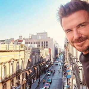 David Beckham está en la CDMX