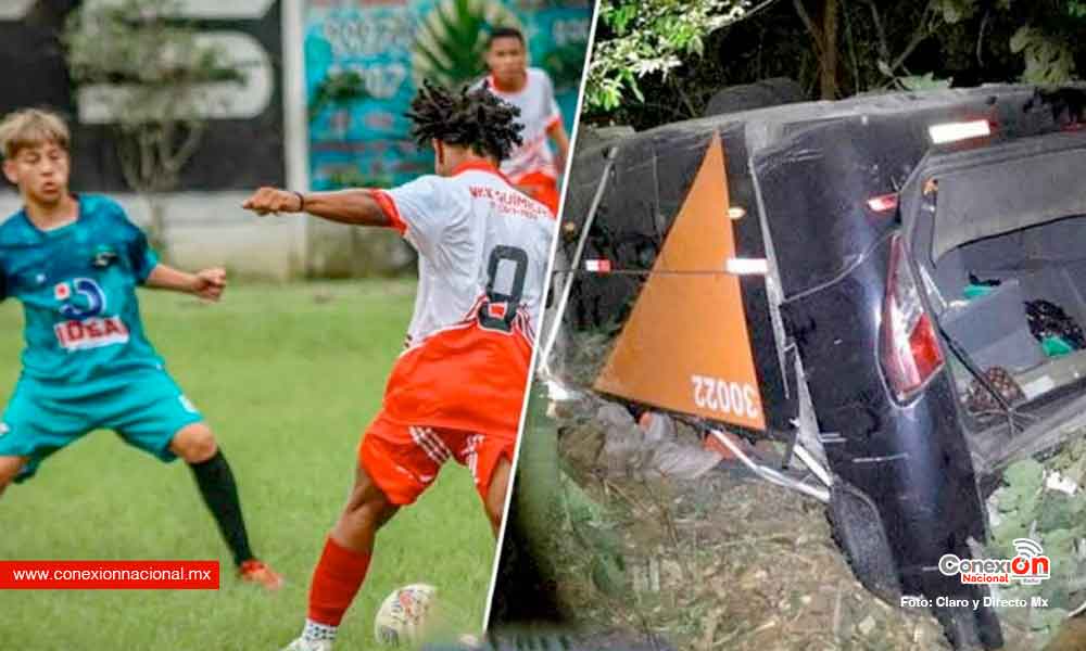 Equipo de fútbol juvenil sufre accidente; hay 4 muertos y 28 heridos