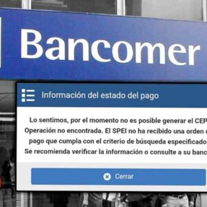 ¡Es rarísimo! pero sí, falló otra vez el sistema de transferencias de Bancomer (BVBA)