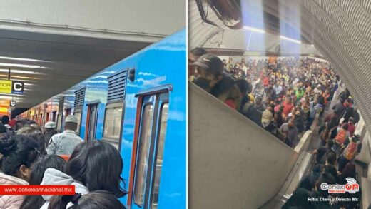 Con todo y la GN falló la Línea 7 del Metro CDMX, se registró un “incidente”