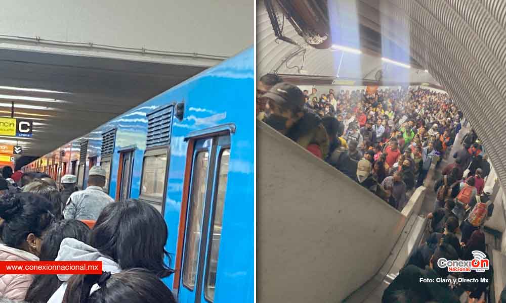 Con todo y la GN falló la Línea 7 del Metro CDMX, se registró un “incidente”