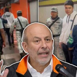 ¡Increíble! Suspenden a elementos de la GN que detuvieron al supuesto saboteador del metro