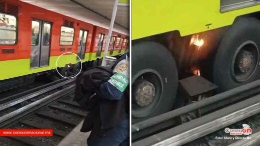 Incendio en otro tren del metro de la CDMX, otra vez en la línea 3 de la estación La Raza