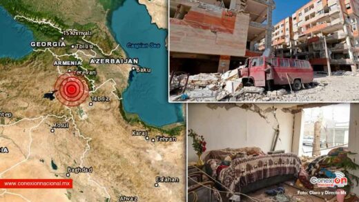 Fuerte sismo sacude Irán, hasta ahora 3 personas murieron y hay más de 800 heridos