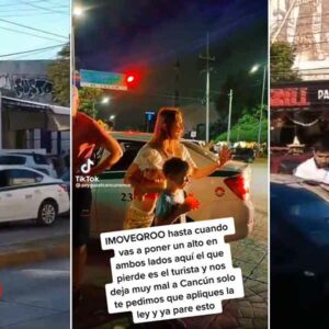 Taxistas de Cancún cazan y agreden a choferes y pasajeros de Uber