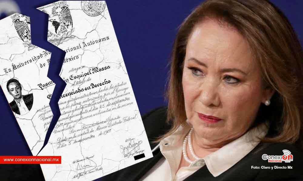 Exige la comunidad universitaria que la UNAM invalide el título de la ministra Yasmin Esquivel