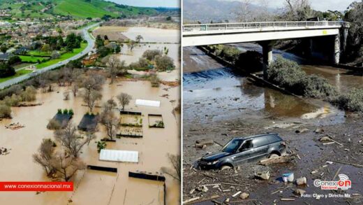 California, zona de desastre por lluvias que siguen golpeando con fuerza